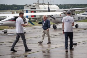 Podniebny hołd dla bohaterów Powstania Warszawskiego