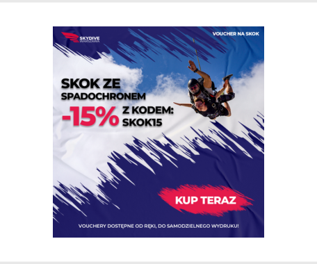 Skoki Spadochronowe SkyDive Warszawa